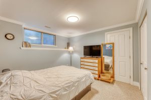 Port Moody House for Sale 1227 Ioco Road - Lower Level Suite Bedroom